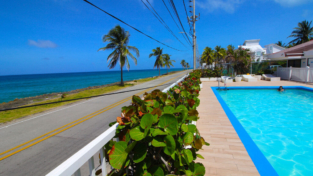 Vista del Hotel Blue Reef la cual podrás disfrutar con nuestros planes turísticos