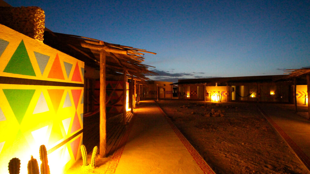 Cabañas del Hotel Wayira Beach en la Guajira la cual puedes disfrutar con nuestros planes turísticos