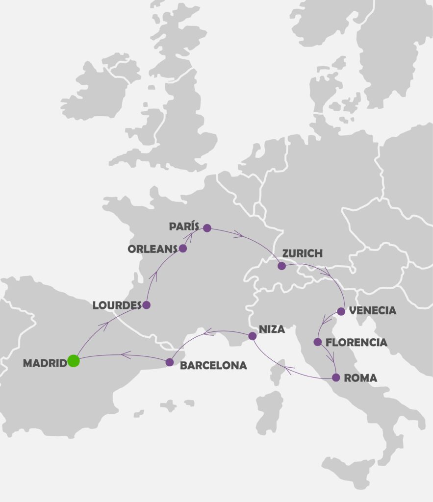Circuito Europa el cual puedes conocer con nuestros planes turísticos