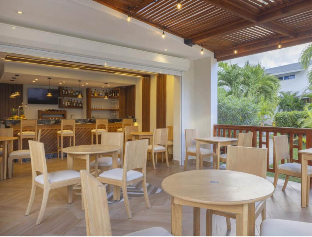 Resturante del hotel en República Dominicana la cual puedes disfrutar con nuestros planes turísticos