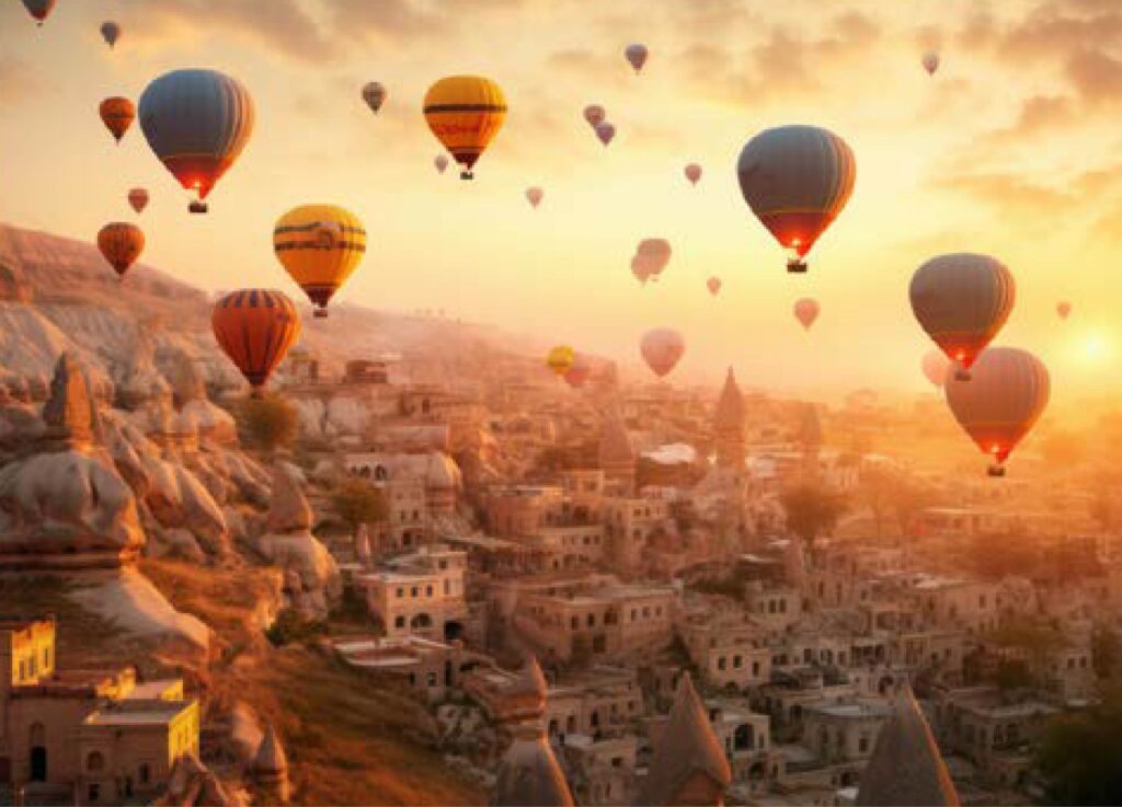 Globos de Capadocia destino incluido en el Circuito Turquía el cual puedes dsifrutar con nuestros planes turísticos