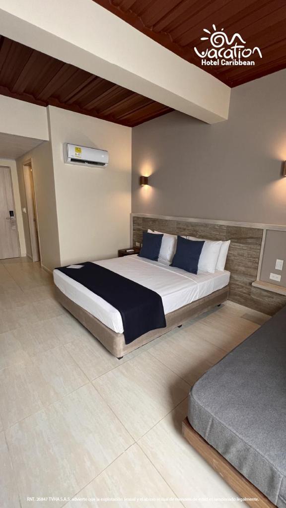 Habitación del Hotel Caribbean la cual podrás disfrutar con nuestros planes turísticos
